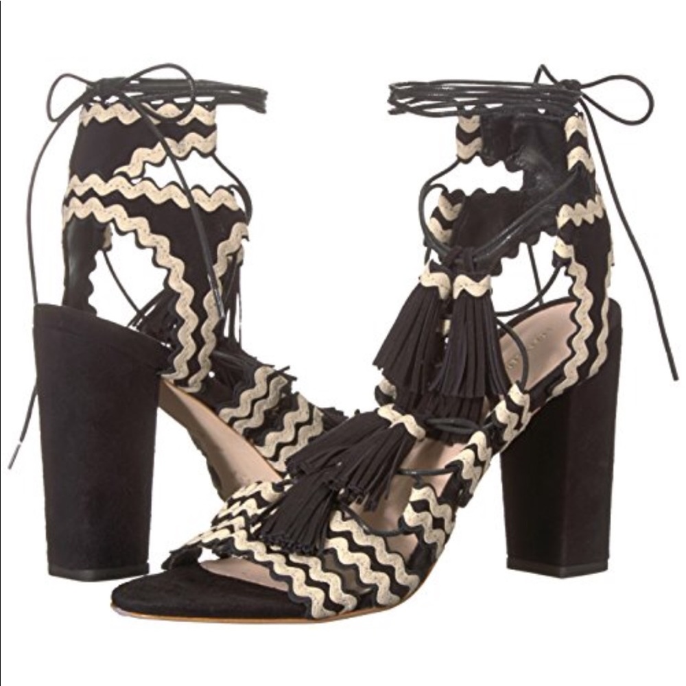 Loeffler Randal luz tassel chucky heel - Picture 3 of 7